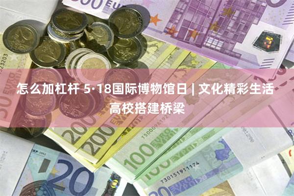 怎么加杠杆 5·18国际博物馆日 | 文化精彩生活 高校搭建桥梁