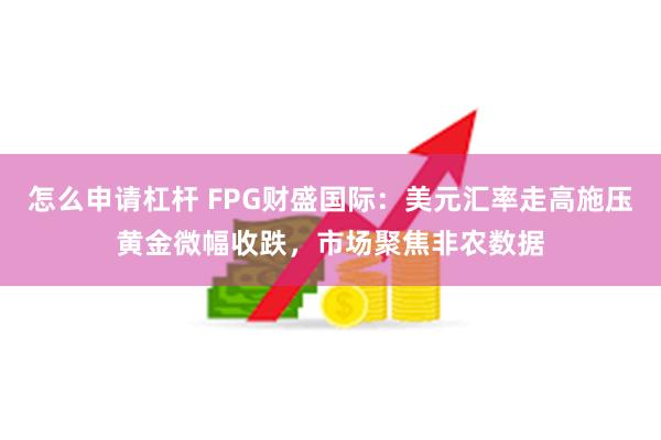 怎么申请杠杆 FPG财盛国际：美元汇率走高施压黄金微幅收跌，市场聚焦非农数据