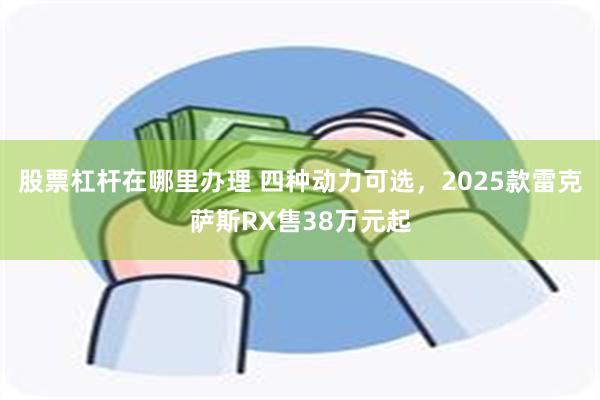 股票杠杆在哪里办理 四种动力可选，2025款雷克萨斯RX售38万元起