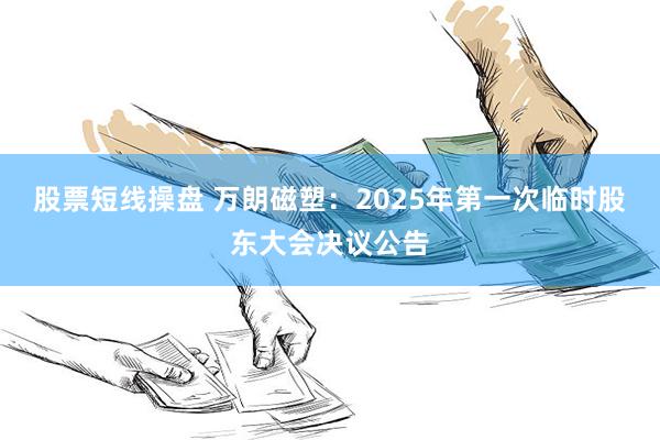 股票短线操盘 万朗磁塑：2025年第一次临时股东大会决议公告